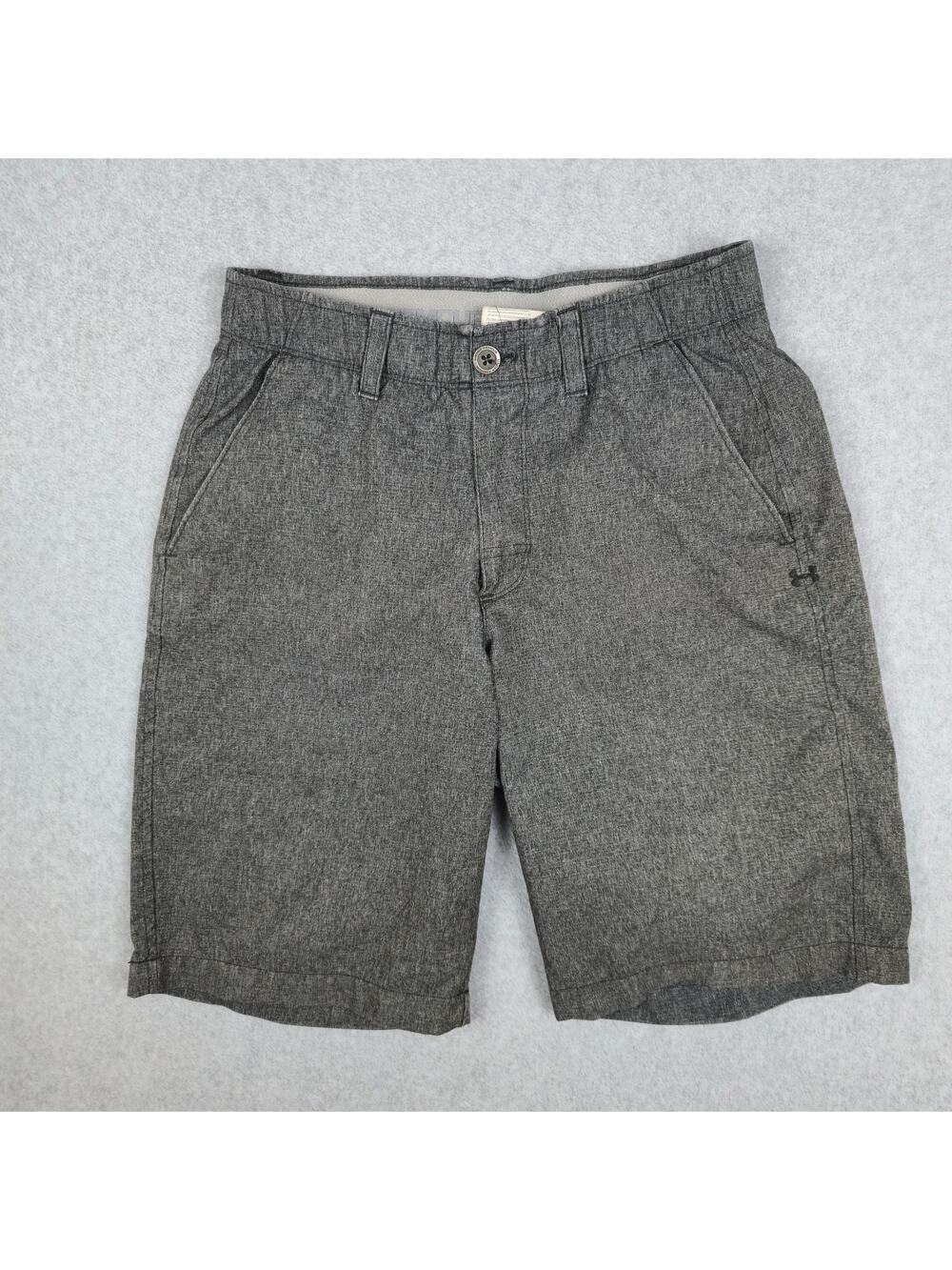 Under Armour Mens 30 Gray HeatGear Shorts